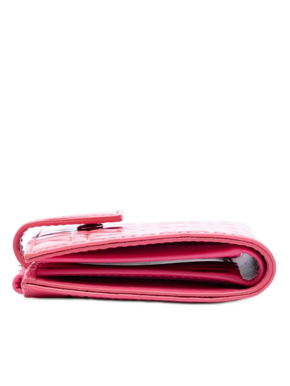 Dior Patent Cannage Lady French Wallet #304119D40B